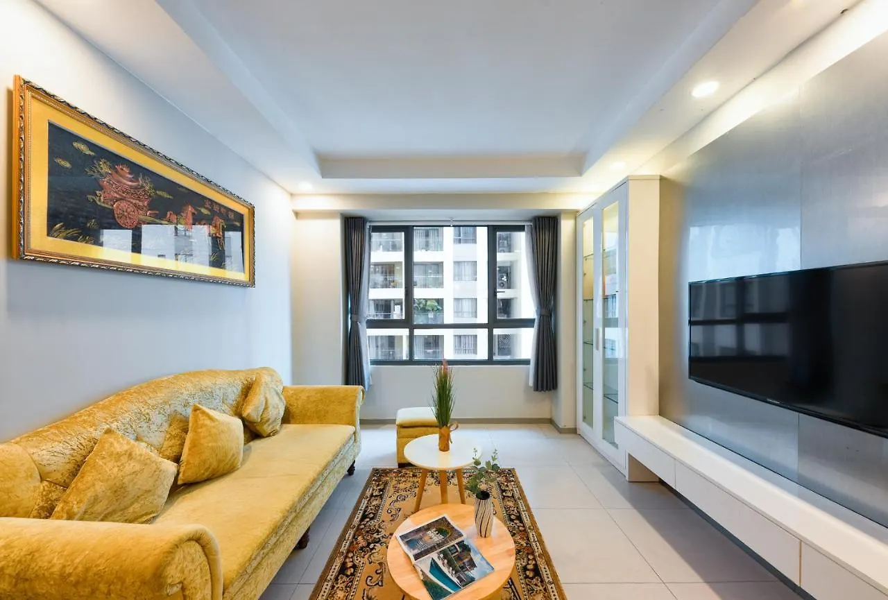 Gold View Saigon Riverside Ho Či Minovo Město Apartmán